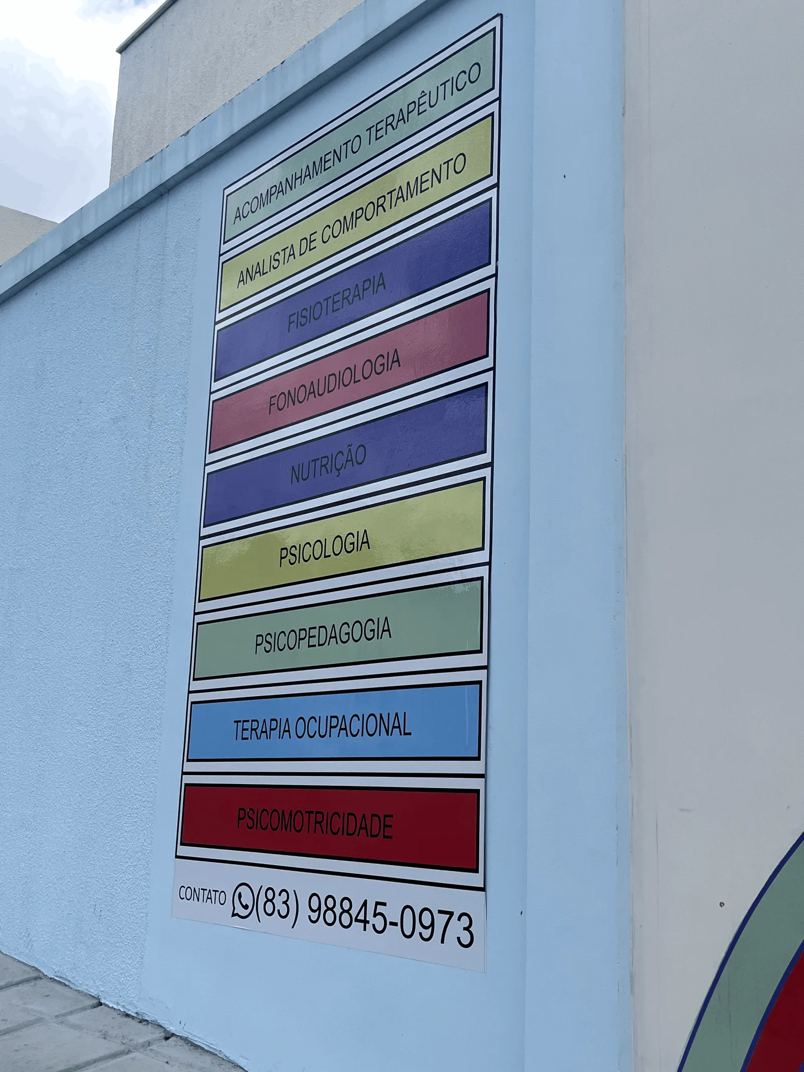 Fachada Especialidades - Unidade Arco-íris