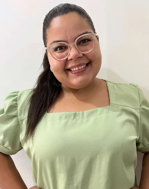 Foto de Amanda Tereza dos Santos Cardoso, Assistente terapêutico da Unidade Aquarela