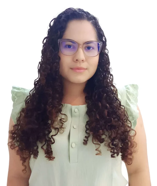 Foto de Ana Gabriely Alves Teixeira, Fonoaudióloga da Unidade Jardim