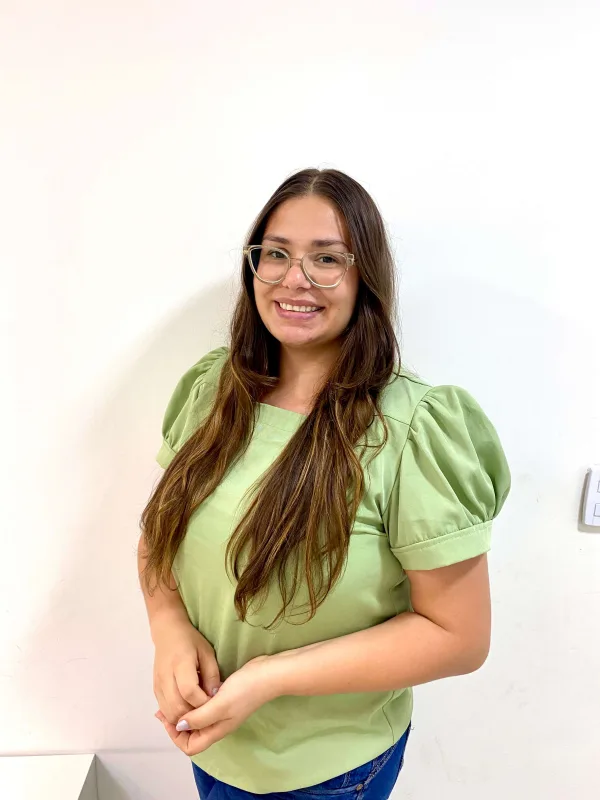 Foto de Elaize Paula França da Silva, Psicóloga da Unidade Arco-Íris