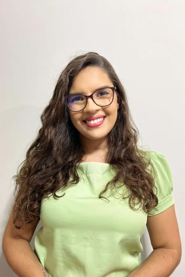 Foto de Emylia Leonnor de Melo Queiroz Soares, Psicóloga da Unidade Jardim