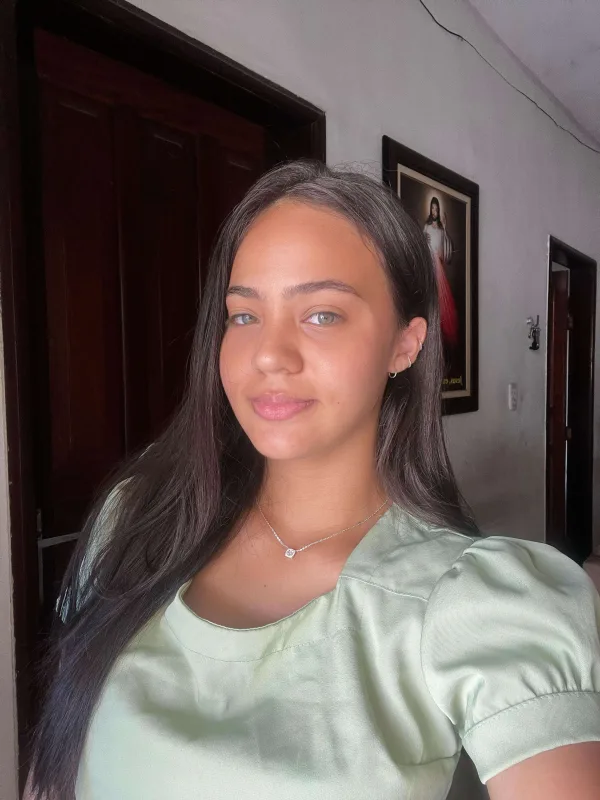 Foto de Isabelly Vitória Araújo Gomes, Assistente terapêutico da Unidade Aquarela