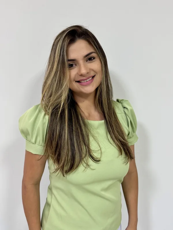 Foto de Kyonara Rayana Jacobino Mangueira, Fonoaudióloga da Unidade Aquarela