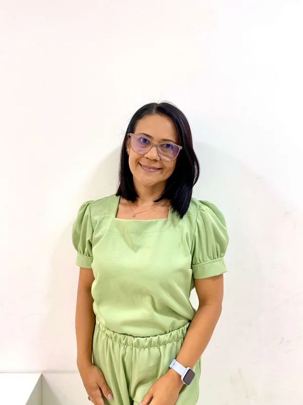 Foto de Marta Araújo Palitot, Psicopedagoga da Unidade Arco-Íris